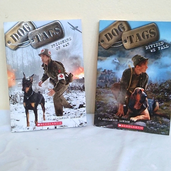 Scholastic Other - D- Bundle of 2 Dog Tags Stories By Alexander London